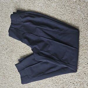 LAFAYETTE 148 NEW YORK Navy Trousers Acclaimed Stretch Gramercy Pant Size 8